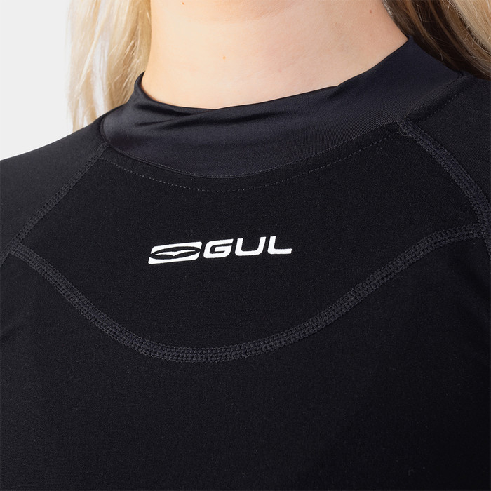 2023 Gul Womens Evotherm Thermal Short Sleeve Top EV0052 - Black